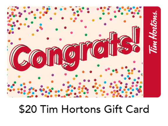 Time Horton's Gift Card